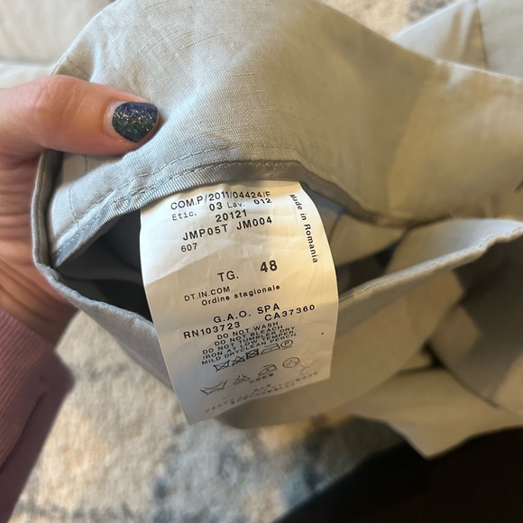 NWT Armani Collezioni Pants size 12 - Picture 6 of 7